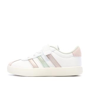 Zapatillas Adidas Vl Court Blanco/Rosa Niña ver 0