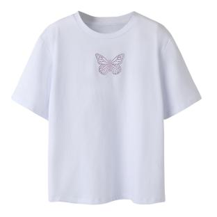 Girl's Name it Flonnis White T-Shirt Photo of the Espace des Marques %store% store - view of %key%