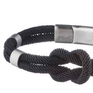 Bracelet Cordon Marin-fermoir Noir Homme Geographical Norway SG-315026 vue 0