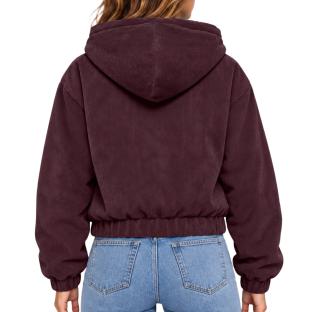 Only Suva Women’s Bordeaux Corduroy Jacket Photo of the Espace des Marques %store% store - view of %key%