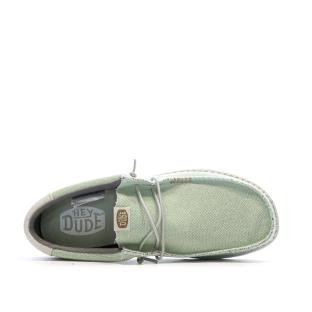 Hey Dude Stone Men’s Green/White Shoes Photo of the Espace des Marques %store% store - view of %key%