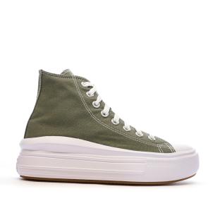 Women's Khaki Sneakers Converse Chuck Taylor All Star Move Photo of the Espace des Marques %store% store - view of %key%
