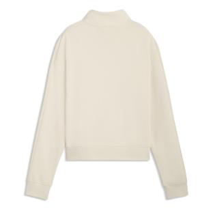 Sweat À Capuche Écru Femme Puma Relaxed vue 0