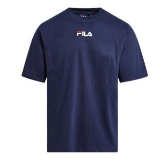 T-shirt Marine Homme Fila Embroidere vue 0