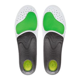 Plantilla negra/verde unisex Sidas 3feet Activ ver 0