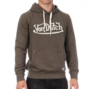 Sweat Kaki Homme Von Dutch French Terry Vd vue 0