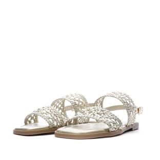 Sandales Doré Femme Xti Plomb vue 0