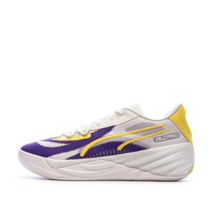 Chaussures de Basketball Blanches Homme Puma All-pro Nitro vue 0