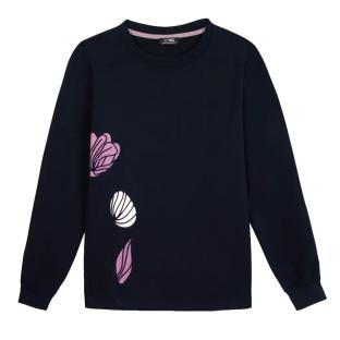 Sudadera azul marino para mujer TBS HILDARON ver 0