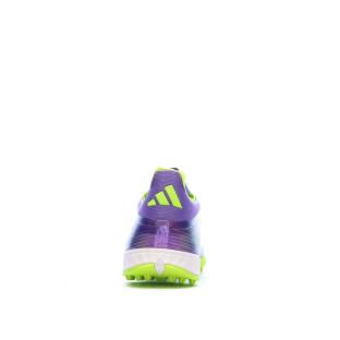 Chaussures de Foot Violet/Jaune Adidas F50 League TF vue 0