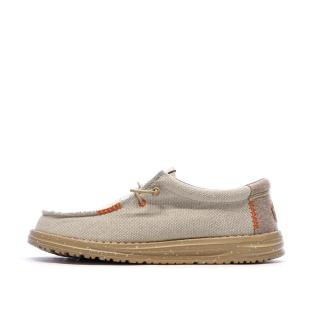 Hey Dude Silver Beige Women’s Shoes Photo of the Espace des Marques %store% store - view of %key%