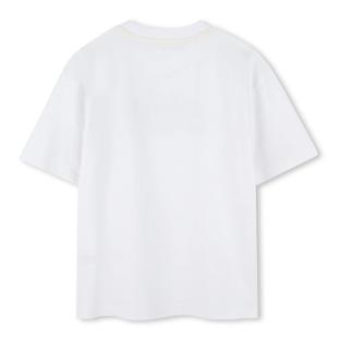T-Shirt Blanc Garçon Timberland T60430 White vue 0