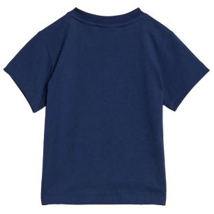 Conjunto de camiseta corta azul marino para niños de Adidas ver 0