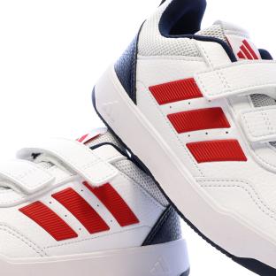 Baskets Blanches Garçon Adidas Tensaur Sport 3.0 vue 0