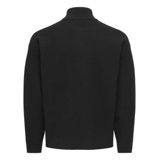 Schwarzer Herren-Trucker-Pullover von Only & Sons Carter Ansicht 0