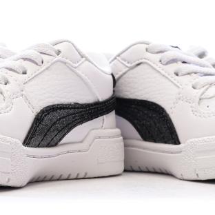 Baskets Blanche/Noir Fille Puma Ca Pro Jewel vue 0