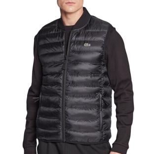 Ärmellose Daunenjacke Schwarz Mann Lacoste BH0537 Ansicht 0