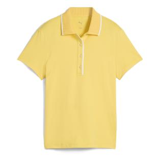 Puma Cloudspun Men's Golf Polo Yellow Photo of the Espace des Marques %store% store - view of %key%
