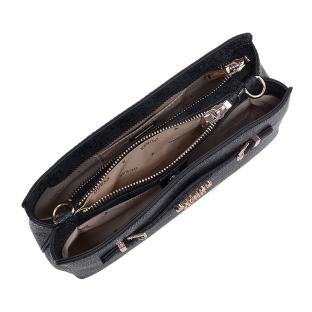 Sac à Bandoulière Noir Femme Guess Katya vue 0