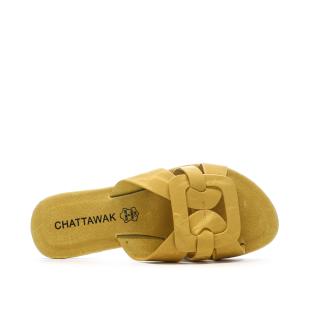 Sandales Jaune Femme Chattawak Pace vue 0