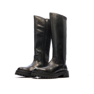 Bottes Noires Femme Geox Iridea vue 0