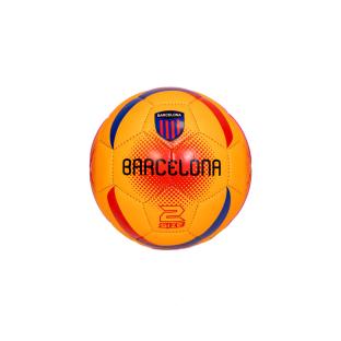 BARCELONA Mini Ballon Orange Fluo Sport Zone vue 0