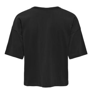 T-Shirt Noir Femme JDY Cally vue 0
