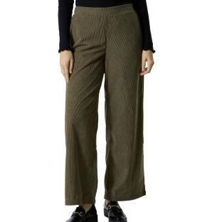 Pantalon en Velours Vert Foncé Femme Vero Moda Melly vue 0