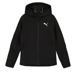 Sweatshirt Zipper Schwarz Junge Puma 672882-01 Ansicht 0
