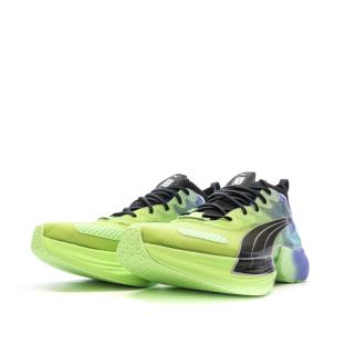 Chaussures de running Jaune/Bleu Femme Puma Fast Nitro vue 0