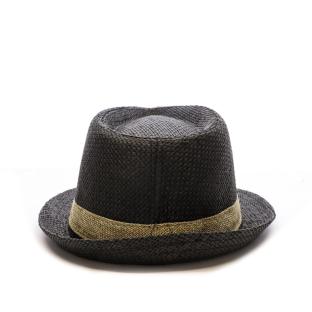 Chapeaux Noir Fedora Via Lorenzo Trilby Ivoire vue 0