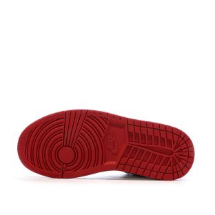 Baskets Blanc/Rouge Femme Nike Air Jordan 1 Low vue 0