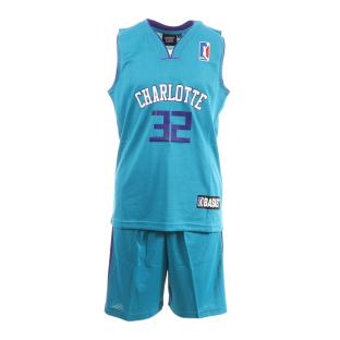 Set de baloncesto azul/blanco para niños Charlotte Sport Zone ver 0