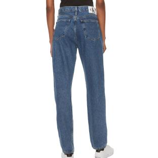 Jean Straight Fit Bleu Femme Calvin Klein Authentic vue 0