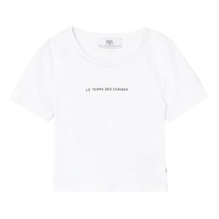 T-Shirt Blanc Fille Le Temps Des Cerises Yukongi vue 0