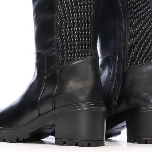 Bottes Noir Femme Geox Damiana vue 0