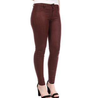 Jegging Mujer Burdeos Teddy Smith The Jeg Rise Skin ver 0