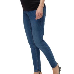 Jean de Grossesse Skinny Bleu Femme Mamalicious Mecho vue 0