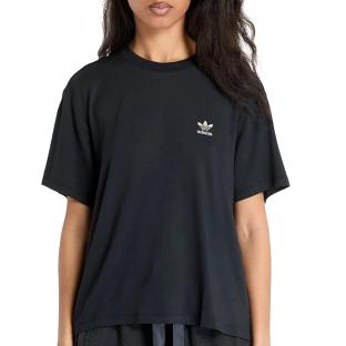 Camiseta Adidas Trefoil Negra, Mujer ver 0