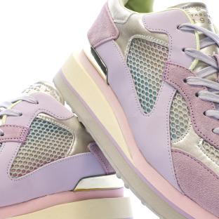 Zapatillas de deporte rosa/lila para mujer Replay GWS4M ver 0