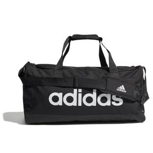 Bolsa de deporte negra unisex Adidas Linear Duffel ver 0
