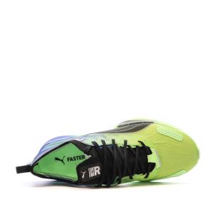 Chaussures de running Jaune/Bleu Femme Puma Fast Nitro vue 0