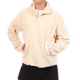 Sweat Beige Femme Pieces Pckatty vue 0