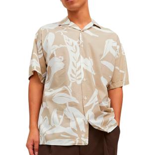 Jack &amp; Jones Tropic Boy's White/Beige Shirt Photo of the Espace des Marques %store% store - view of %key%