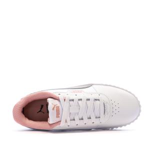 Baskets Blanche Fille/Femme Puma Carina 3.0 vue 0