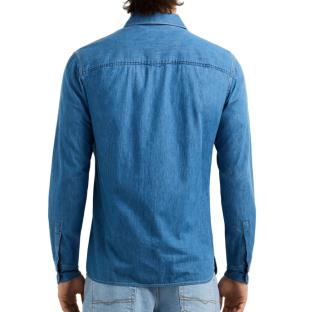 Chemise Bleu Clair Homme Pepe jeans Abel vue 0