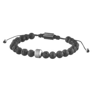 Bracelet Perles Noir Homme Geographical Norway 315051 vue 0