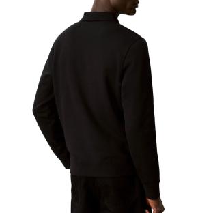Polo Noir Homme Calvin Klein Jeans Terry vue 0