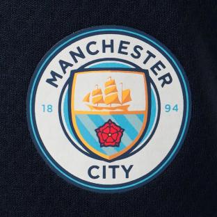 Manchester City Fußball-Jogginghose Marineblau für Herren von Puma Ansicht 0