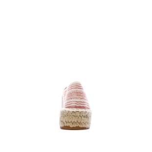 Women’s White/Red Espadrilles – Pare Gabia Aduna Photo of the Espace des Marques %store% store - view of %key%
